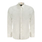 Hugo Boss White Cotton Men Shirt