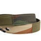 Dolce & Gabbana Green Camouflage Devotion Metal Buckle Belt