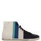 Dolce & Gabbana Multicolor Leather Mid Top Sneakers Shoes