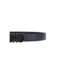 Ferragamo Blue Calf Leather Bos Taurus Belt