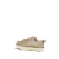 UGG Beige Calf Leather Bos Taurus Low Top Sneakers