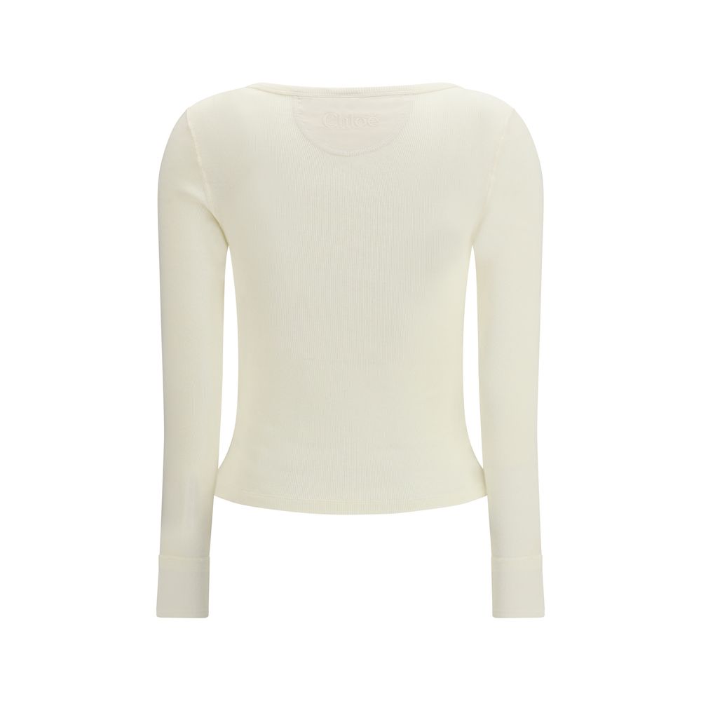 Chloé White Cotton Sportswear