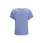 Brunello Cucinelli Blue Nylon T-Shirt