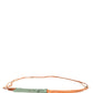 Scervino Street Brown Leather Silver Tone Buckle Waist Belt