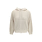Brunello Cucinelli Beige Cotton Hoodie