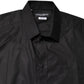 Dolce & Gabbana Black GOLD Cotton Collared Formal Dress Shirt
