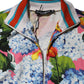 Dolce & Gabbana Multicolor Floral Print Zip Cardigan Jacket