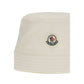 Moncler White Polyester Bucket Hat