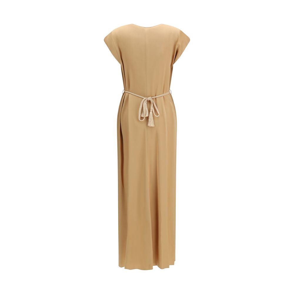 Forte_Forte Orange Viscose Casual Dress