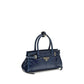 Prada Blue Calf Leather Bos Taurus Handbag