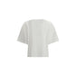 Forte_Forte White Cotton T-Shirt