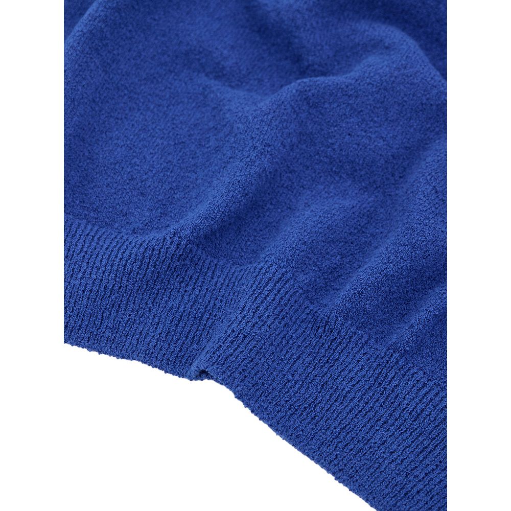 Gran Sasso Blue Cotton T-Shirt