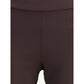 Avenue Montaigne Brown Elastane Flared Pants