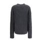 God's True Cashmere Gray Cashmere Sweatshirt