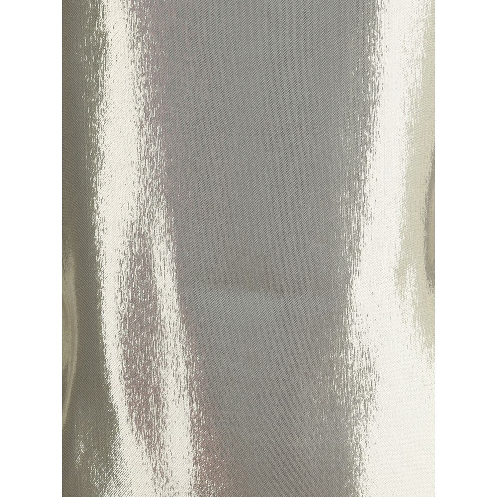 SA SU PHI Gold Silk Sleeveles T-Shirt