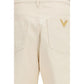 Valentino Beige Cotton Jeans Denim