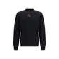 Fendi Black Wool Oves Aries Sweatshirt