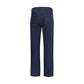 Stone Island Blue Cotton Straight-Leg Jeans