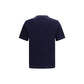 Brunello Cucinelli Blue Cotton T-Shirt