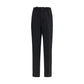 Laneus Black Viscose Casual Pants