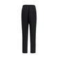 Laneus Black Viscose Casual Pants
