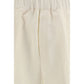 Laneus Beige Viscose Casual Pants