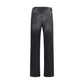 MM6 Black Cotton Straight-Leg Jeans