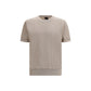 Brioni Beige Cotton T-Shirt