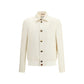 Brunello Cucinelli White Silk Shell Jacket