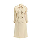Burberry Beige Polyester Trench Coat