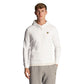 Lyle & Scott White Cotton Hoodie