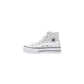 Converse White Polyester Platform Sneakers