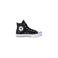 Converse Black Polyethylene Platform Sneakers