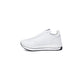 Love Moschino White Leather Low Top Sneakers