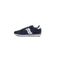Saucony Blue Suede Leather Low Top Sneakers