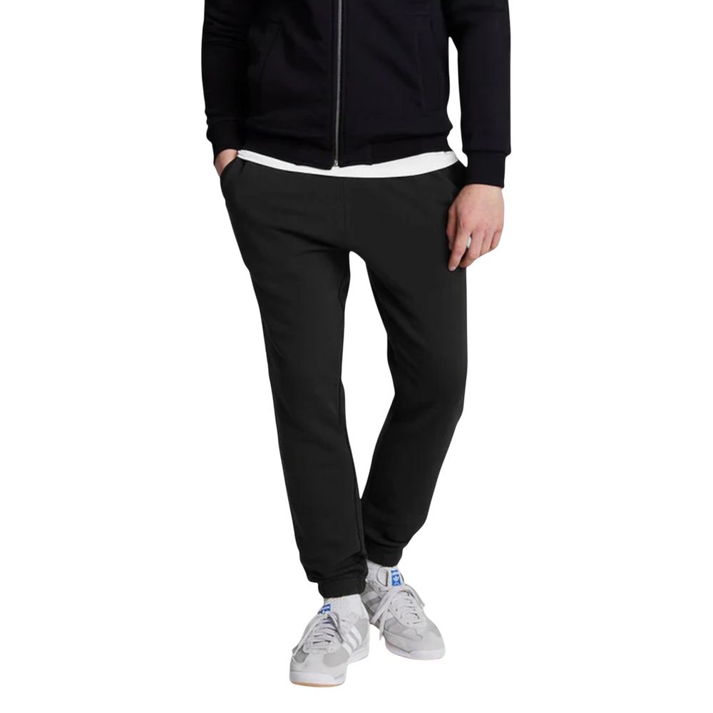 Lyle & Scott Black Cotton Joggers (Workout Pants)