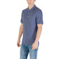 Lyle & Scott Blue Cotton Polo Shirt