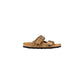 Birkenstock Brown Suede Leather Sandals