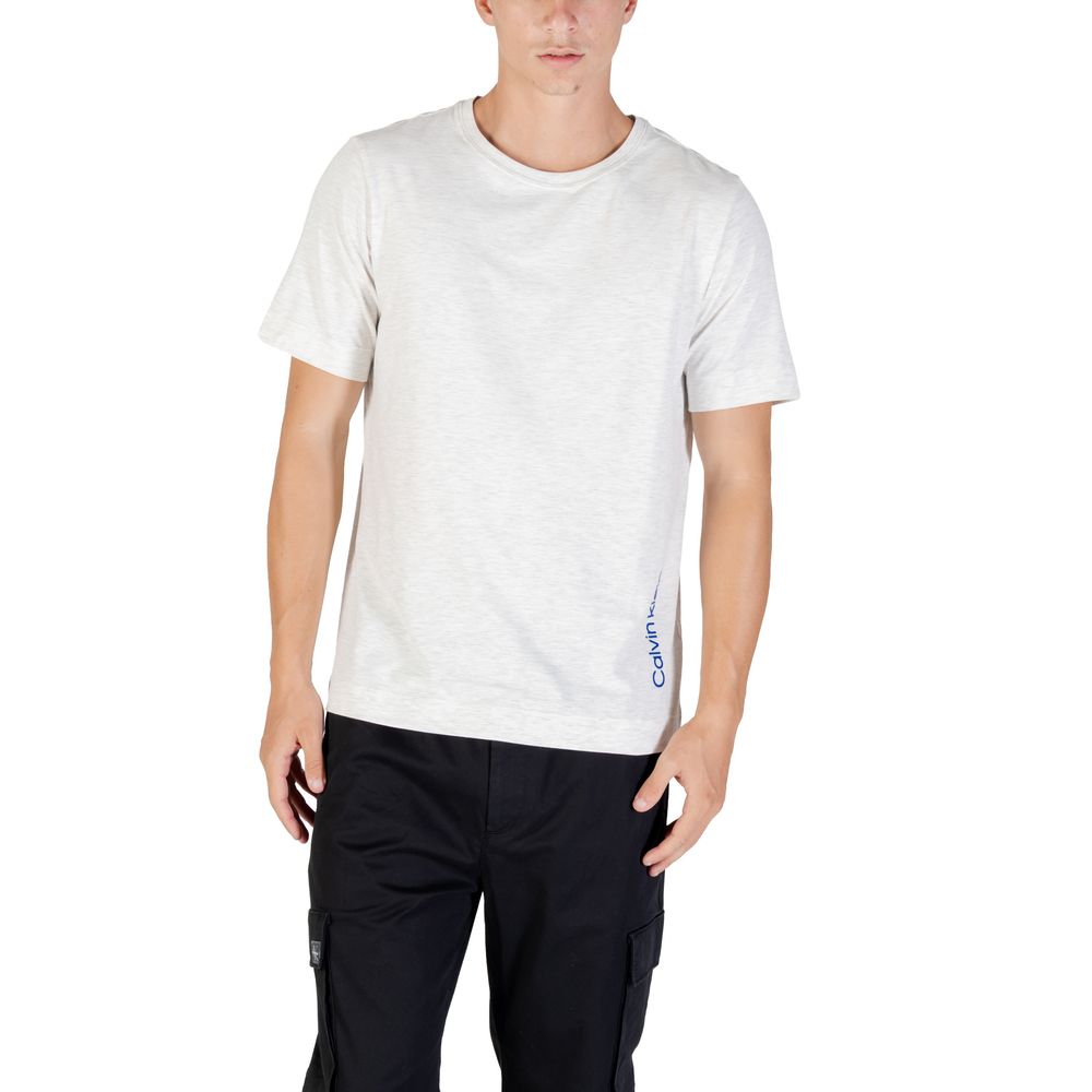 Calvin Klein Sport Gray Cotton T-Shirt