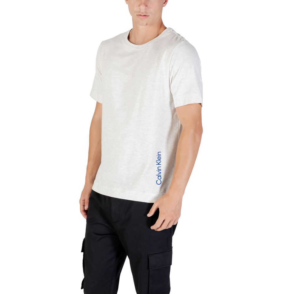 Calvin Klein Sport Gray Cotton T-Shirt