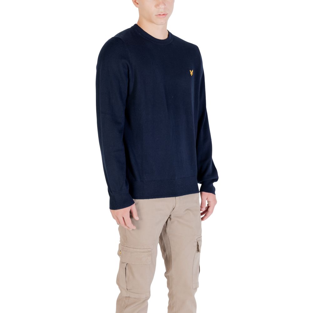 Lyle & Scott Blue Cotton Sweatshirt