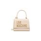 Love Moschino Beige Polyethylene Handbag