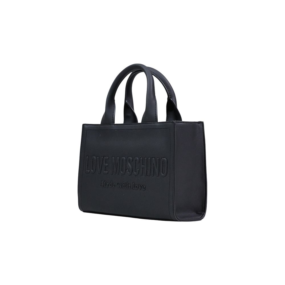 Love Moschino Black Polyethylene Handbag