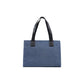 Love Moschino Blue Cotton Handbag