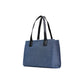 Love Moschino Blue Cotton Handbag
