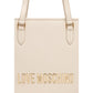 Love Moschino Beige Polyethylene Handbag