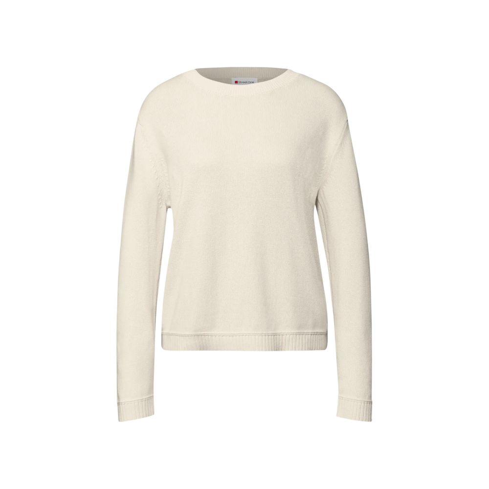 Street One Beige Cotton Sweatshirt