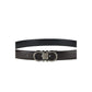Ferragamo Black Calf Leather Bos Taurus Regular Belt