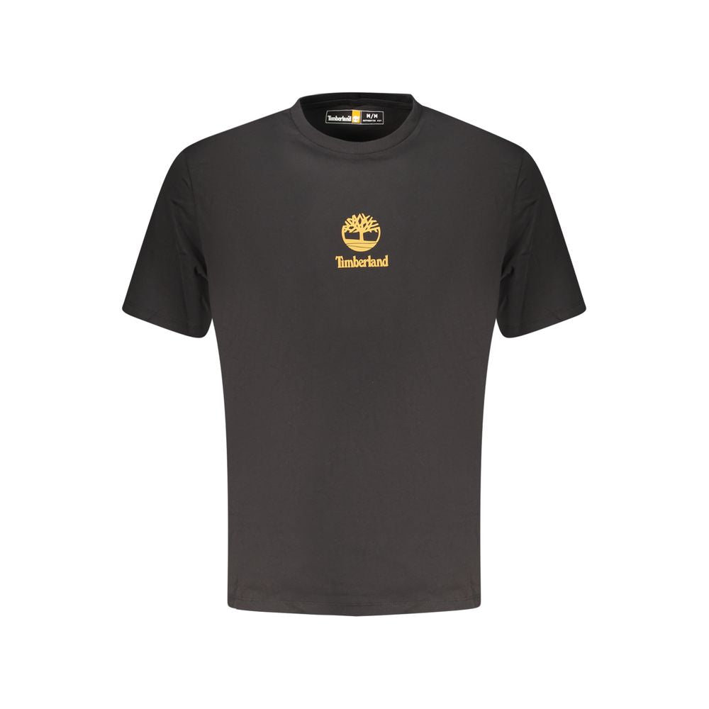 Timberland Black Cotton Men's T-Shirt