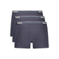 Hugo Boss Blue Cotton Men Boxer Short